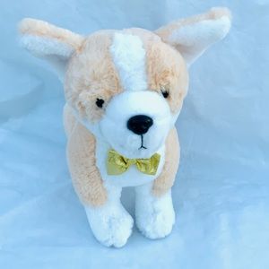 FAO Schwarz Corgi dog plush stuffed animal gift for dog lover